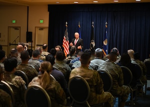 secretary of the air force visiting vandenberg