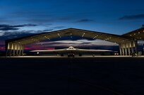 The B-21 Raider program is on track and continues flight testing at Northrop Grumman’s manufacturing facility on Edwards Air Force Base, California. The B-21 will have an open architecture to integrate new technologies and respond to future threats across the spectrum of operations. The B-21 Long Range Strike Family of Systems will greatly enhance mission effectiveness and Joint interoperability in advanced threat environments, strengthening U.S. deterrence and strategic advantage.