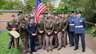 Soldiers from the 21st Special Troops Battalion joined Dutch allied partners during the Wageningen Liberation Parade in the Netherlands on May 5, 2024.