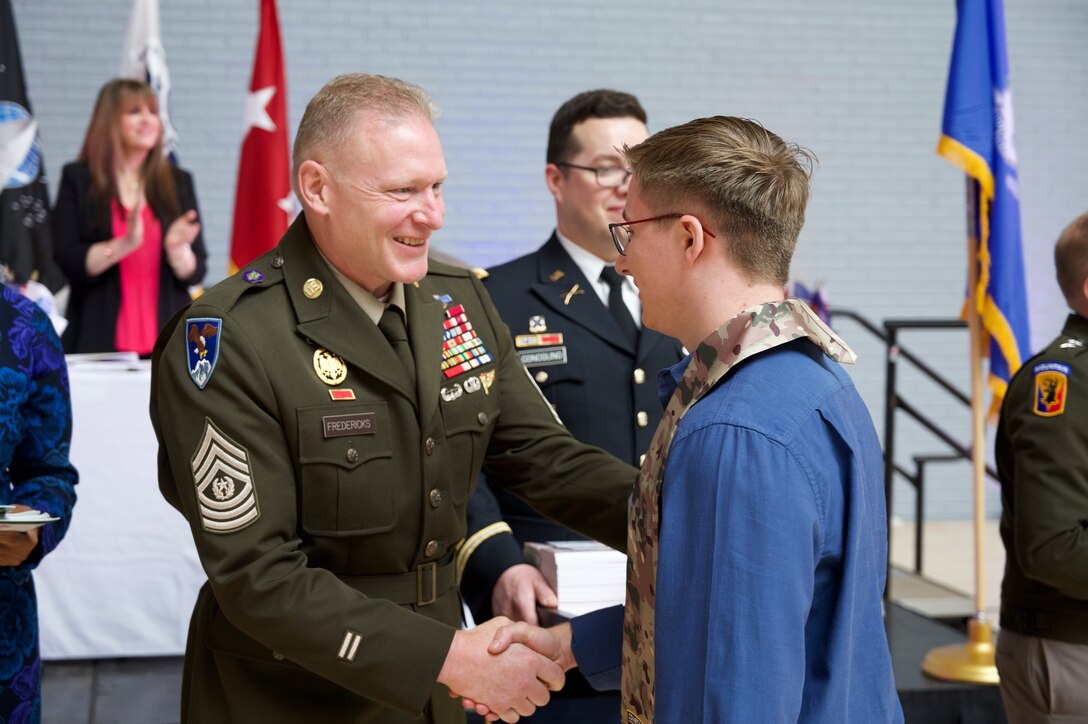 Connecticut National Guard hosts “Our Community Salutes” high school enlistee recognition ceremony