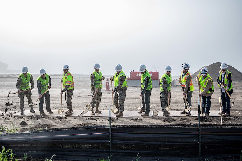 Photo from ground breaking ceremony.