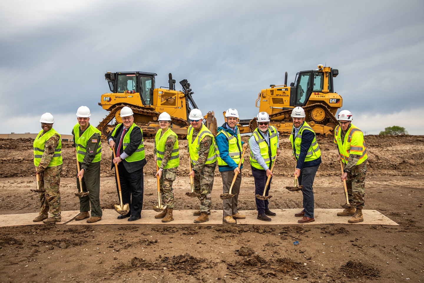 Photo from ground breaking ceremony.