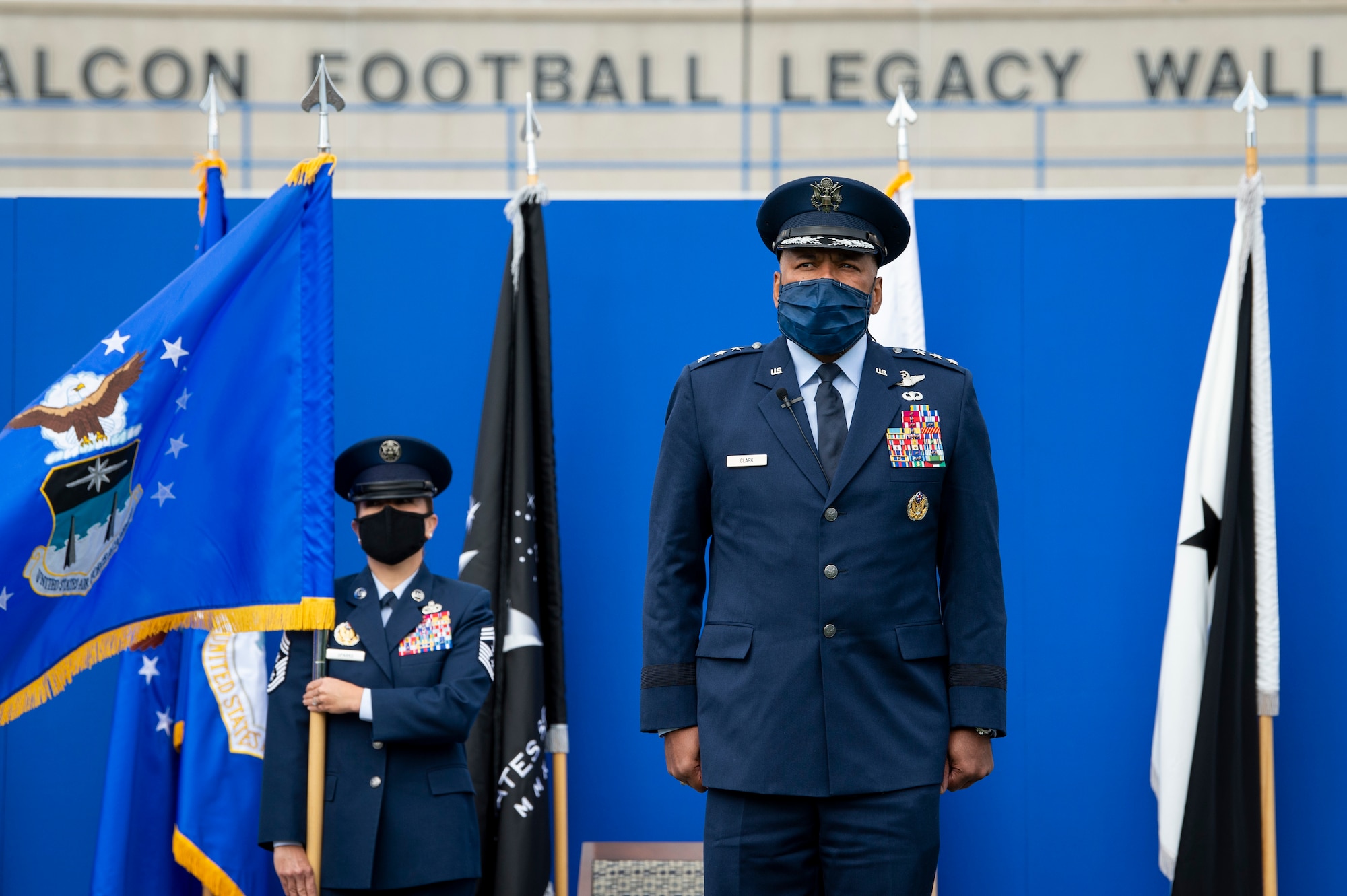 Lt. Gen. Richard Clark assumes command as U.S. Air Force Academy superintendent
