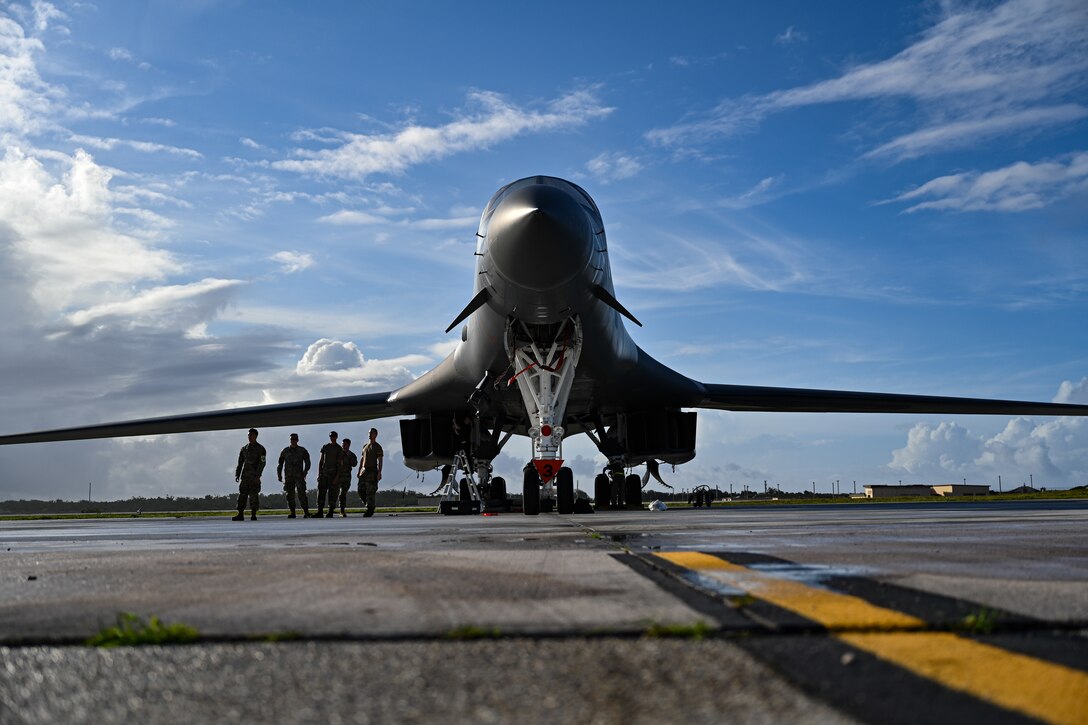 Photo of a U.S. Air Force B-1B Lancer