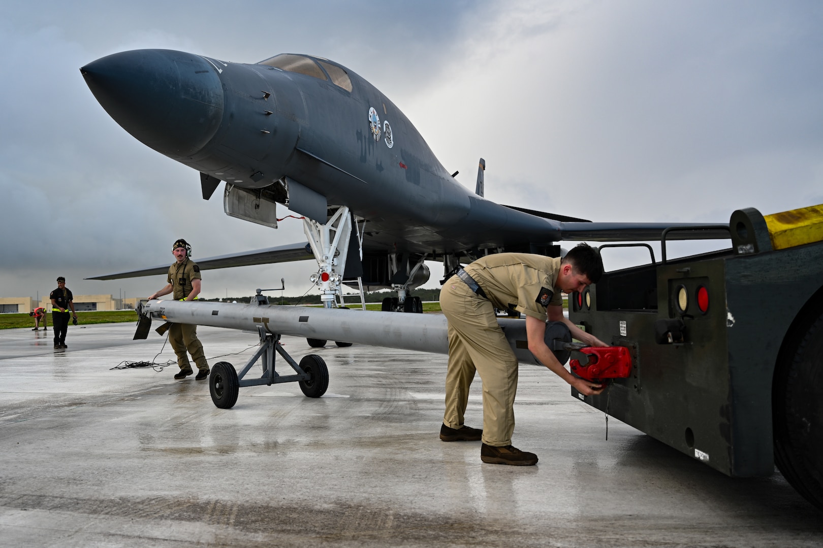 Photo of a U.S. Air Force B-1B Lancer