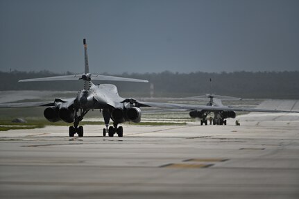 Photo of a U.S. Air Force B-1B Lancer