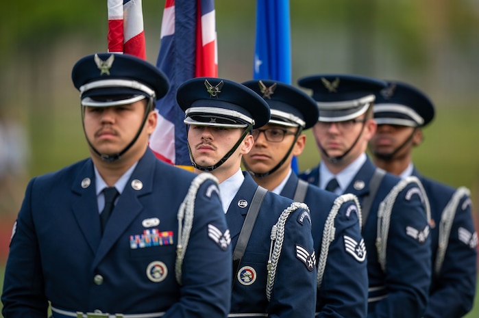 honor guard stand