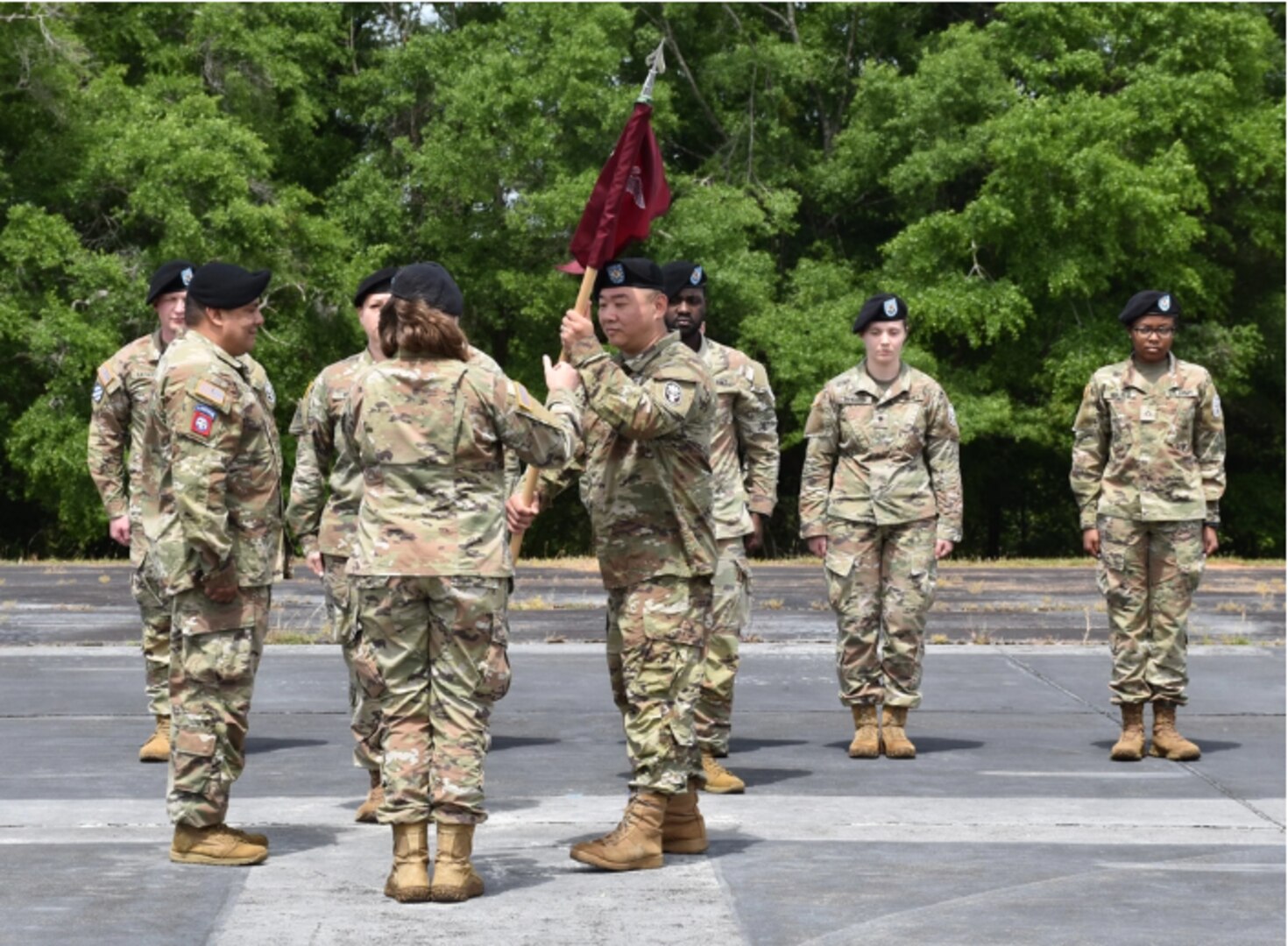 LAHC Medical Company welcomes new commander