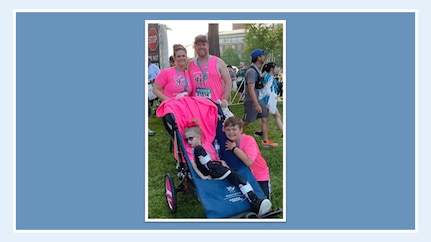 NSWC Crane employees volunteer to include children with special needs through running