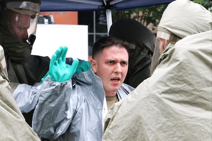 BAMC Decon team trains for potential disasters