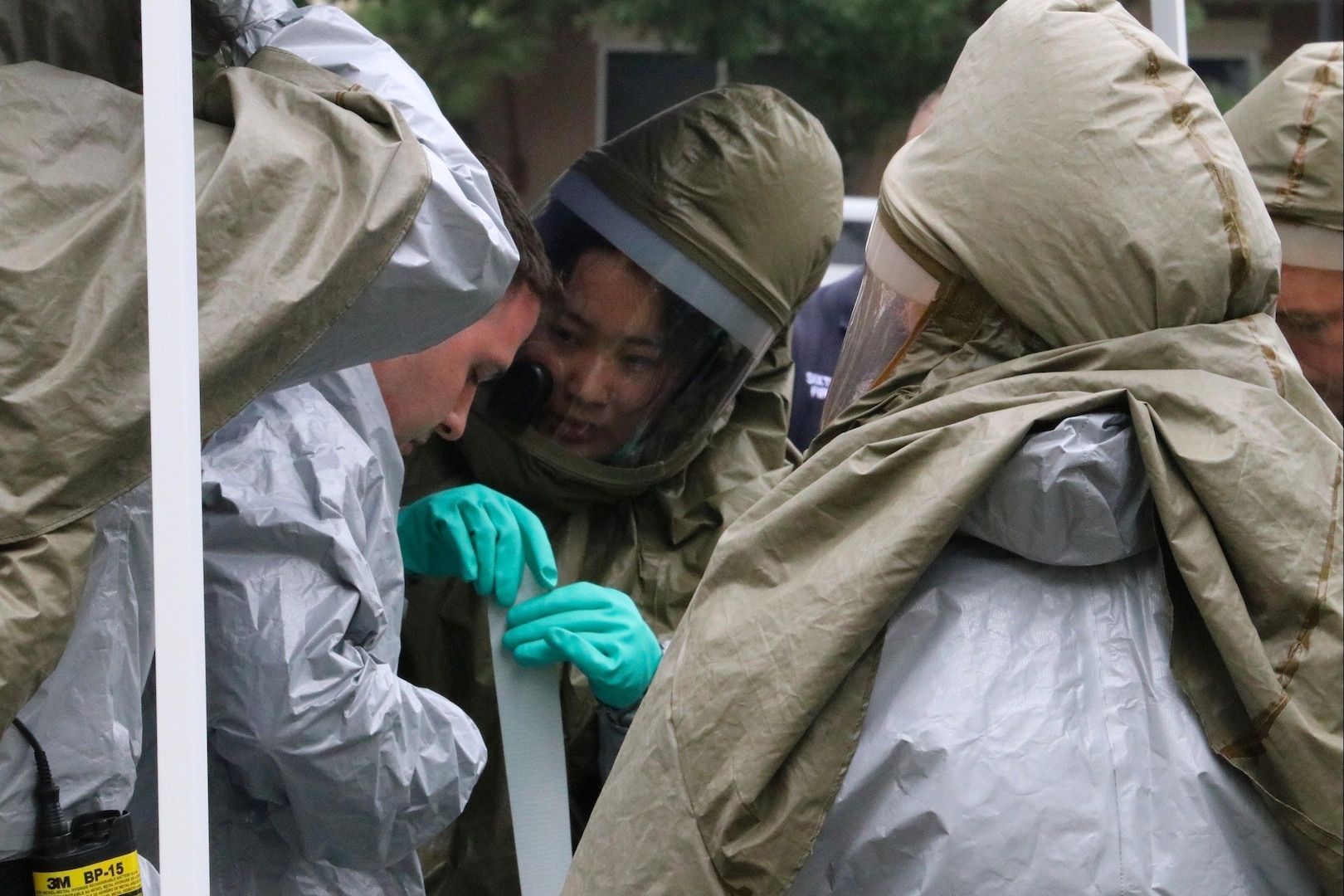 BAMC Decon team trains for potential disasters