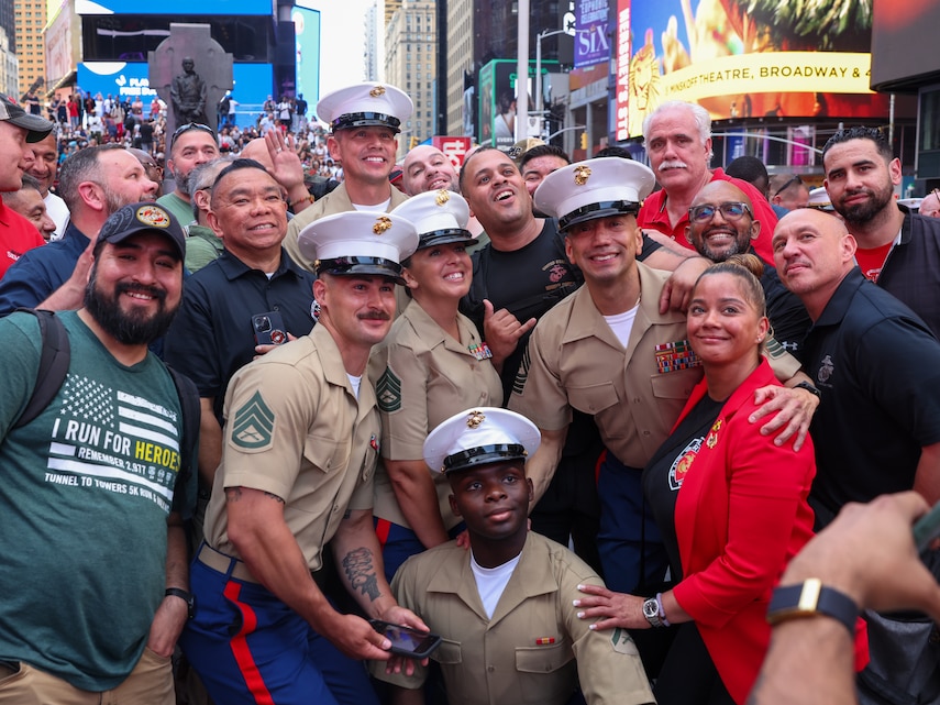 Past, Present, Future Marines Come Together to Begin Fleet Week New