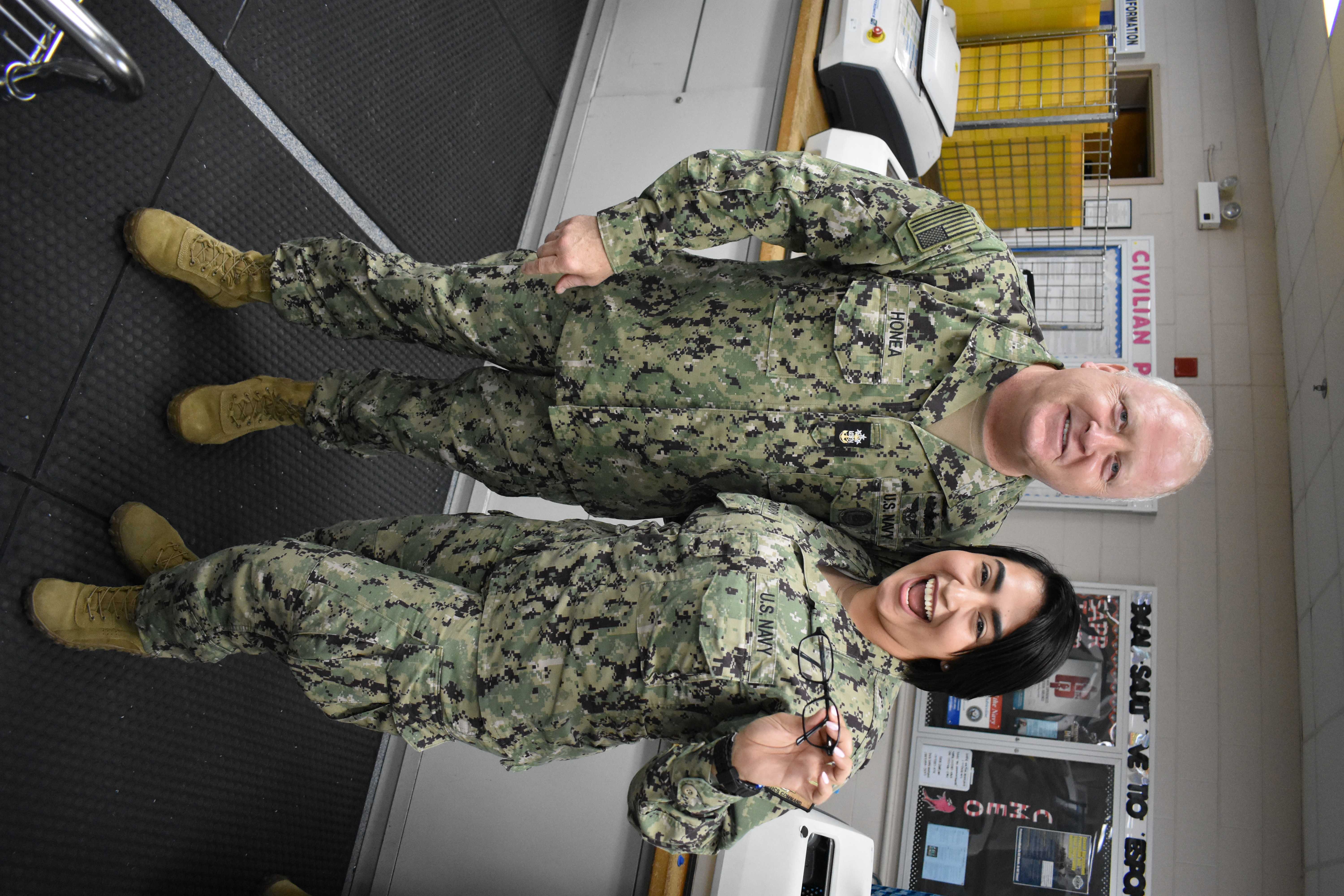 MCPON James Honea Brings Message of Support to Naval Ophthalmic