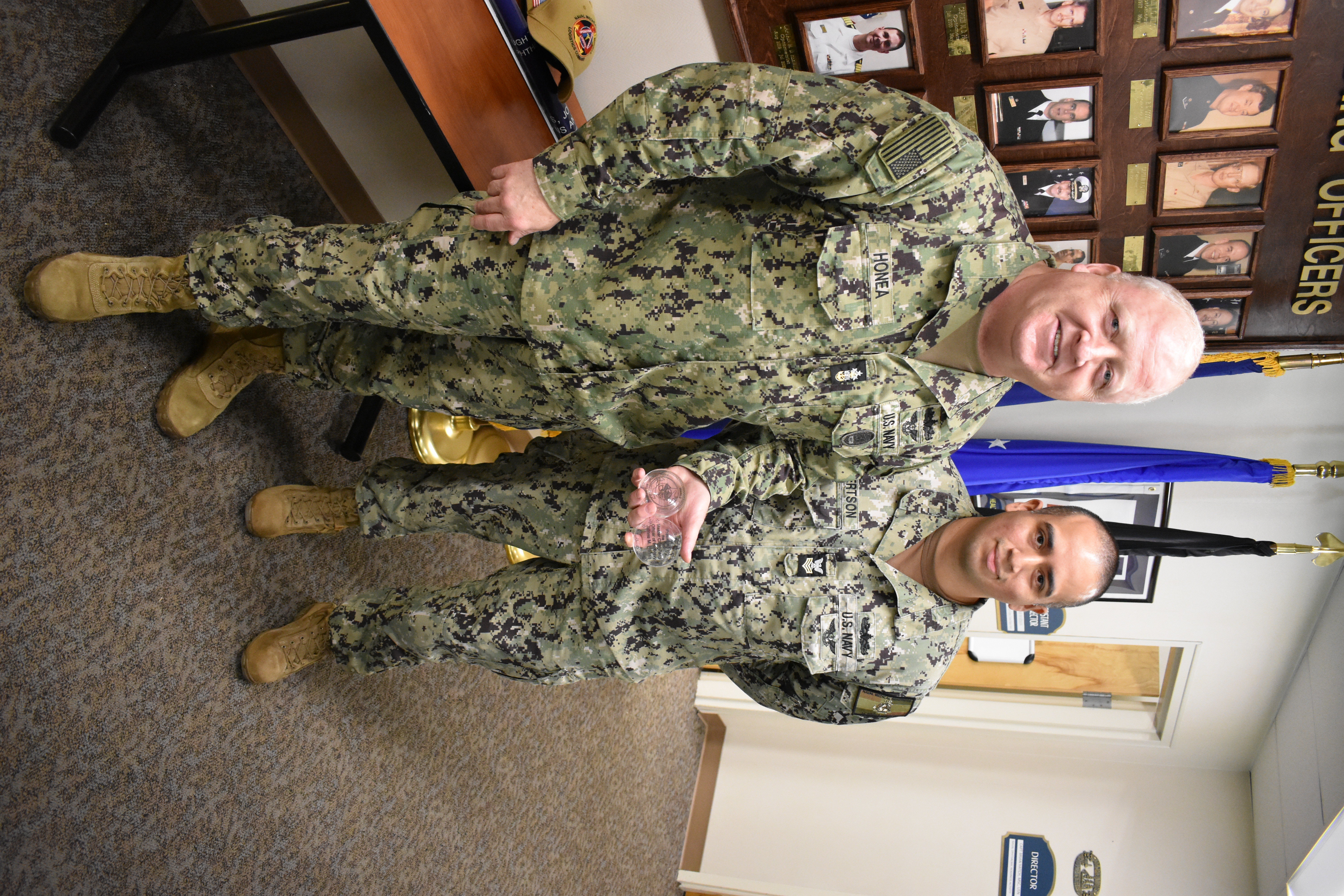 MCPON James Honea Brings Message of Support to Naval Ophthalmic