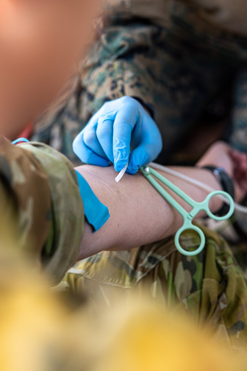 Us Navy Adf Participate In Valkyrie Emergency Fresh Whole Blood