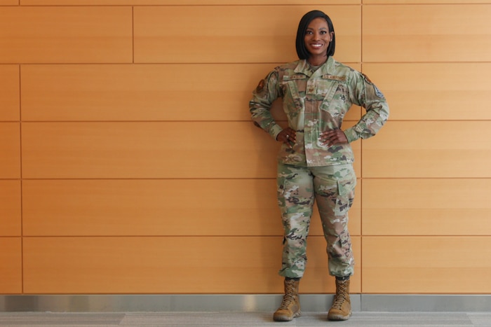 Image of an Airman posing for a photo.