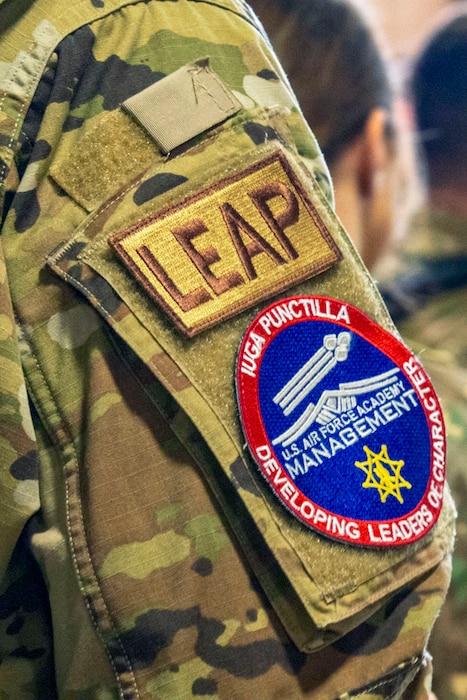 A participant in the Language Enabled Airmen Postured for Agile Combat Employment tours the 727th Air Mobility Squadron Traffic Management Office at Royal Air Force Mildenhall, England, May 8, 2024. The course was aimed at increasing communication and cooperation among NATO and regional partnering air forces. (Courtesy photo by Senior Airman Jacob Polk)