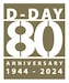 D-Day 80 Logo