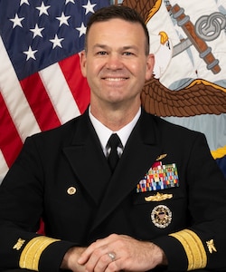 Portrait photo of Navy Rear Adm.