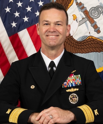 Portrait photo of Navy Rear Adm.