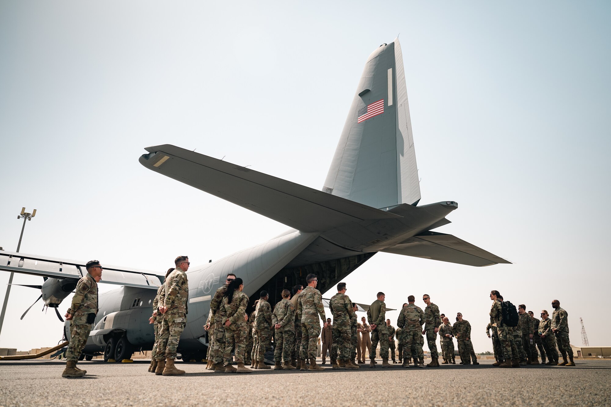 France
met with key leaders and airmen to gain
knowledge about their current mission
objectives, recent accomplishments, and
operational readiness.