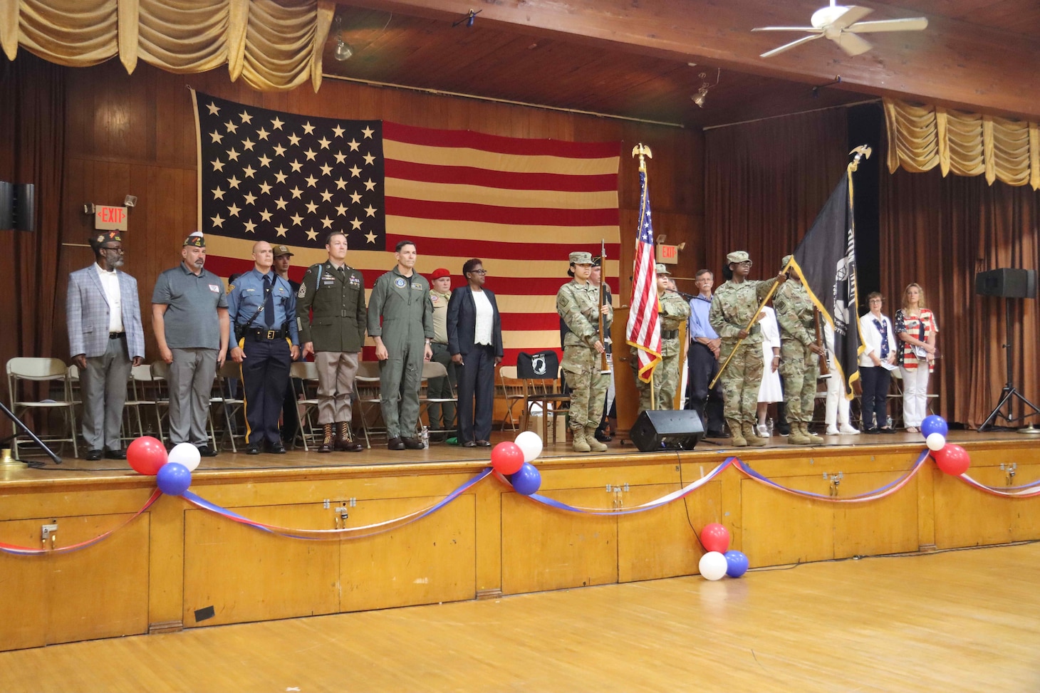 Vice Adm. John Gumbleton, commander, Task Group 80, and deputy commander, U.S. Fleet Forces served as one of the military guest speakers who honored the sacrifices of Gold Star families.