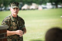 The relinquishment of command ceremony represents the transfer of responsibility, authority and accountability from the outgoing commanding general to the incoming acting commander.