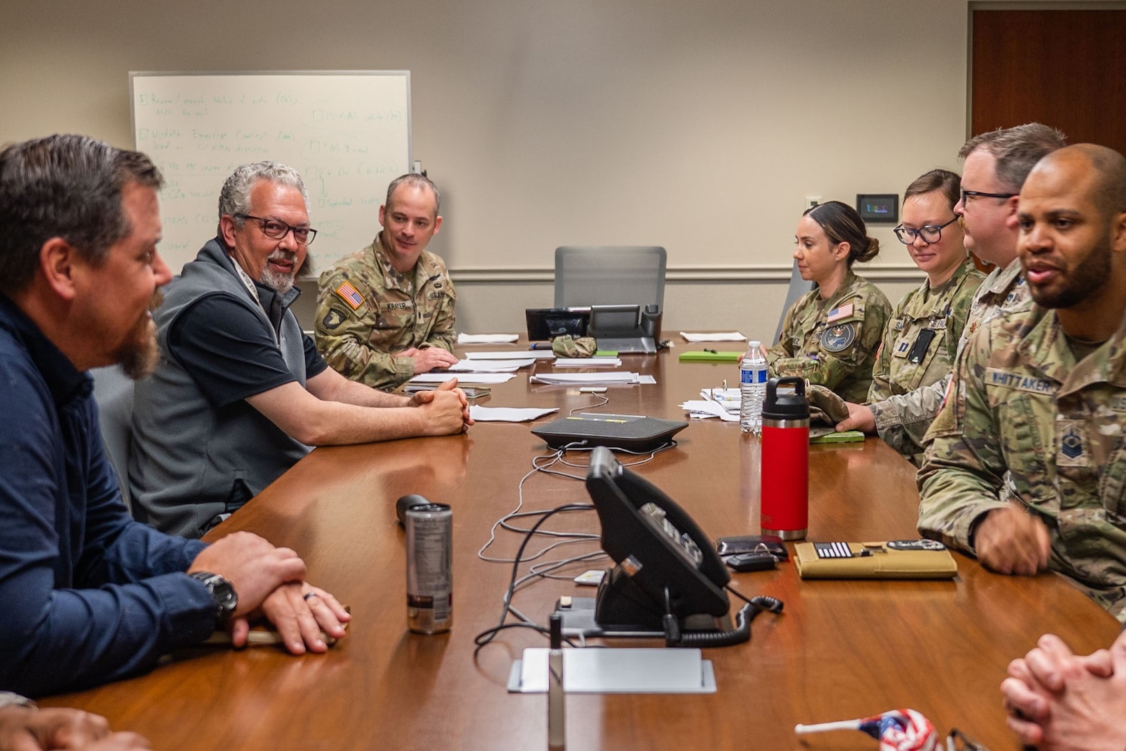 Members from U.S. Space Forces-Space staff and subordinate centers met May 13-17, 2024, at Vandenberg Space Force Base, Calif. for a Mid-Planning Conference for the command’s first-ever internal exercise known as ZEALOUS KEPLER ‘24. Participants discussed exercise objectives and tasks that will be incorporated to determine the success of the exercise.