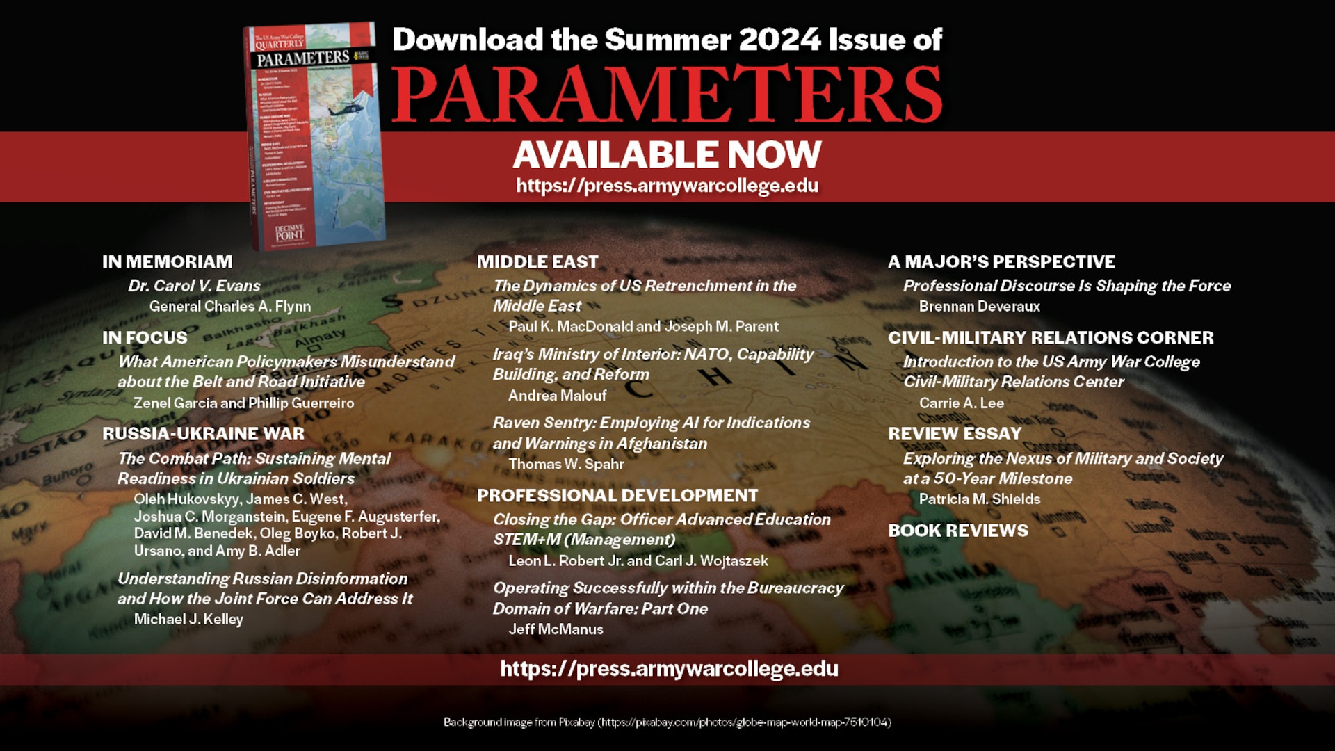 Parameters Summer 2024