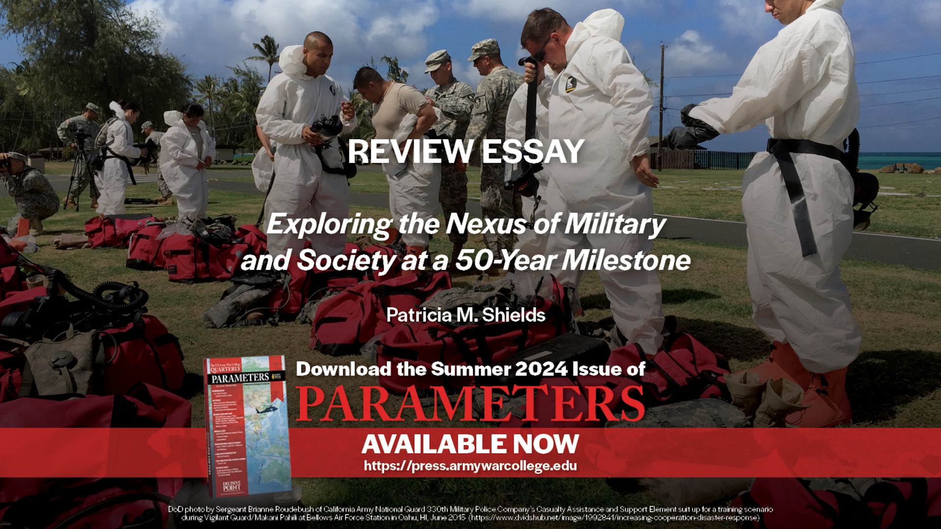 Exploring the Nexus of Military and Society at a 50-Year Milestone | 
Patricia M. Shields