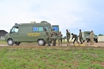 Members of the Armed Forces of Liberia conducted a mass casualty exercise scenario with partners from the Michigan National Guard at 14 Military Hospital May 23, 2024, in Dauzon, Liberia. The two are partners under the Department of Defense National Guard Bureau State Partnership Program.
