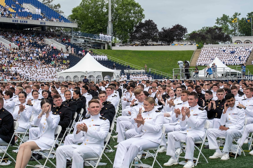 CNO Delivers Remarks During the United States Naval Academy 2024