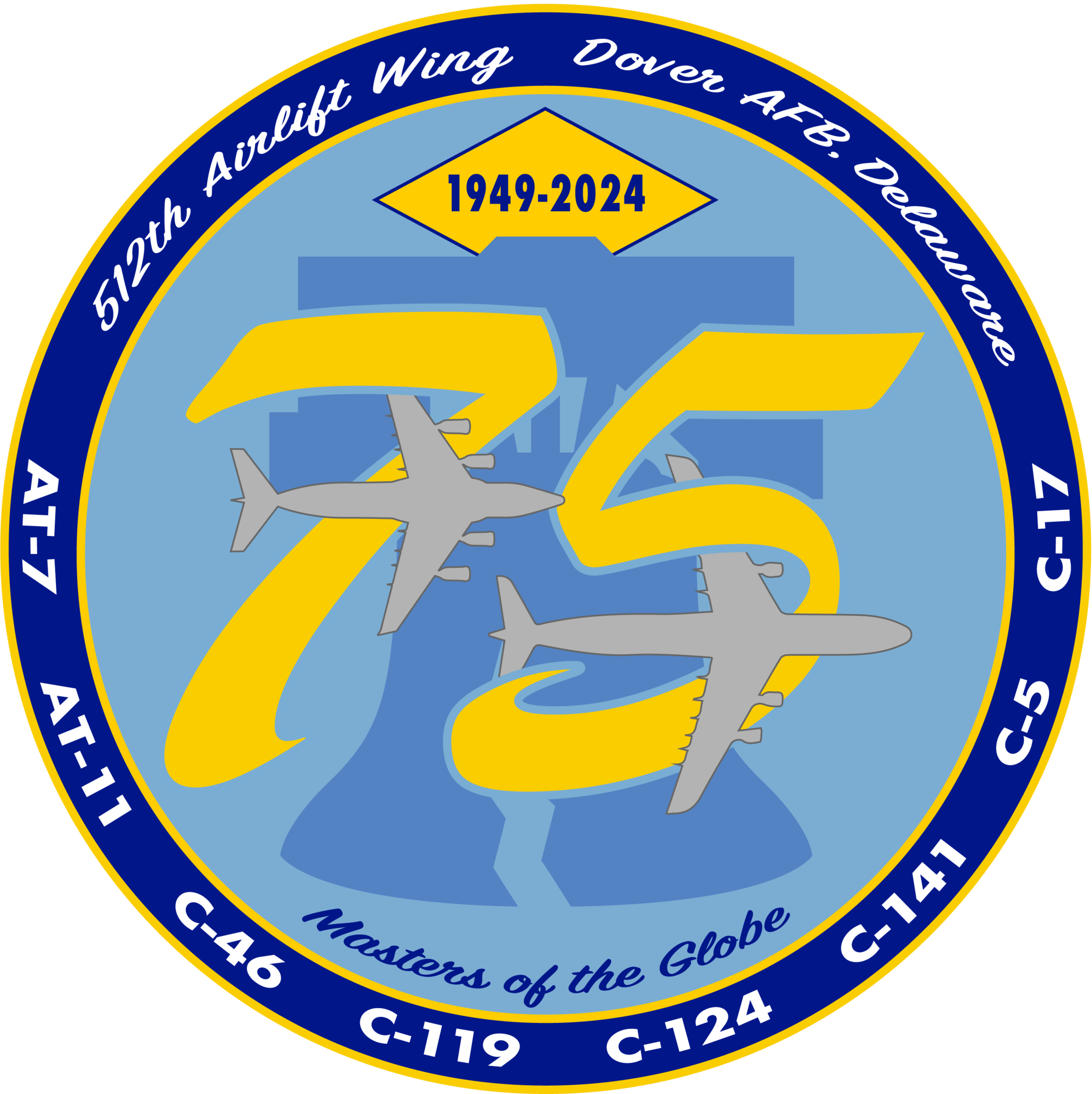 75th anniversary patch