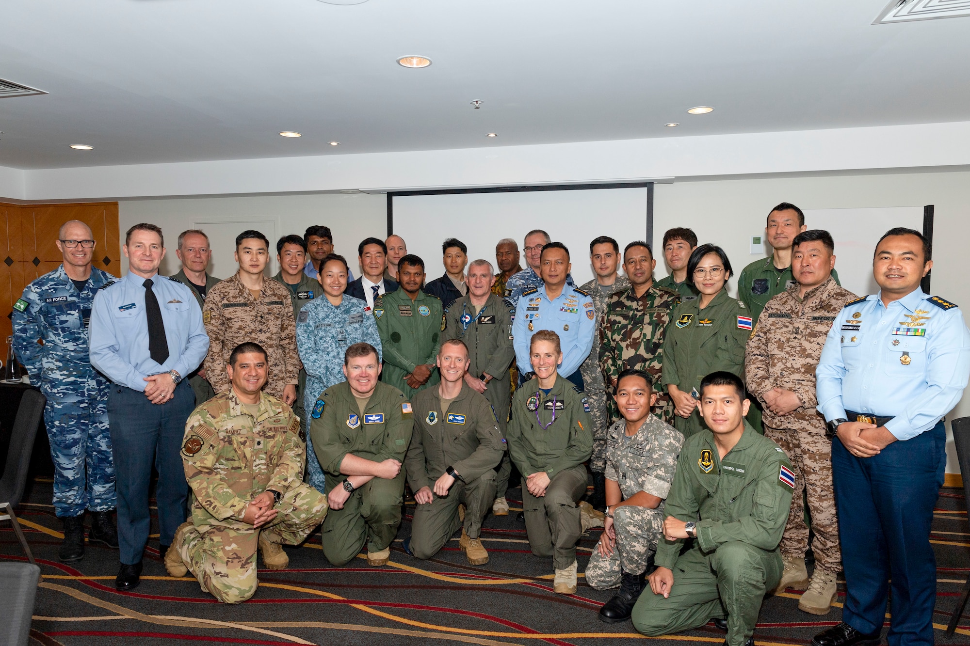 Photo of the 2024 Indo-Pacific Safety Air Forces Exchange in Auckland, New Zealand.