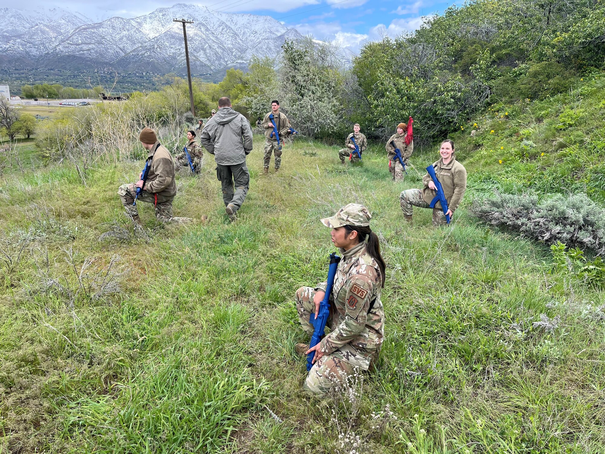 Airmen from 419th Force Support Squadron recently concluded a five-day Expeditionary Skills training event at the Hill Air Force Base Operations Readiness Training Area from 6 to10 May, 2024.