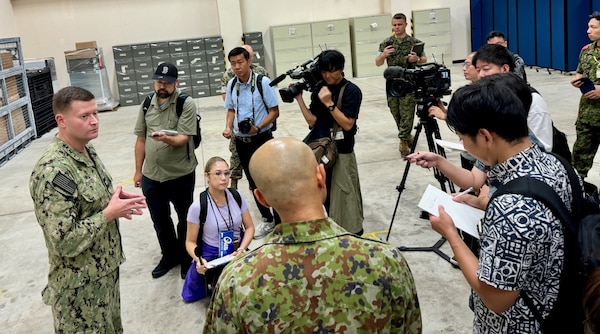 The exercise generated a lot of media interest.  Local Japanese news outlets were eager to be involved in a media event that gave both Japanese and U.S. reporters and broadcasters unfettered access to the EMF leadership and subject matter experts responsible for coordinating the efforts.