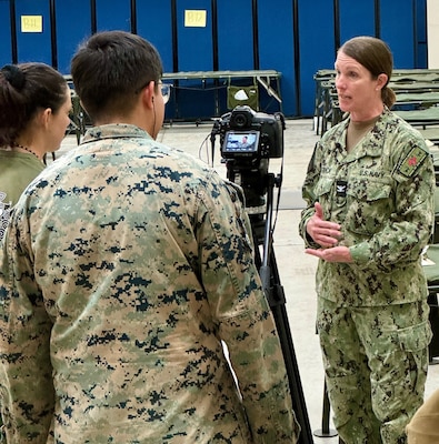 AFN interviews Executive Officer Capt. Shannan Rotruck.