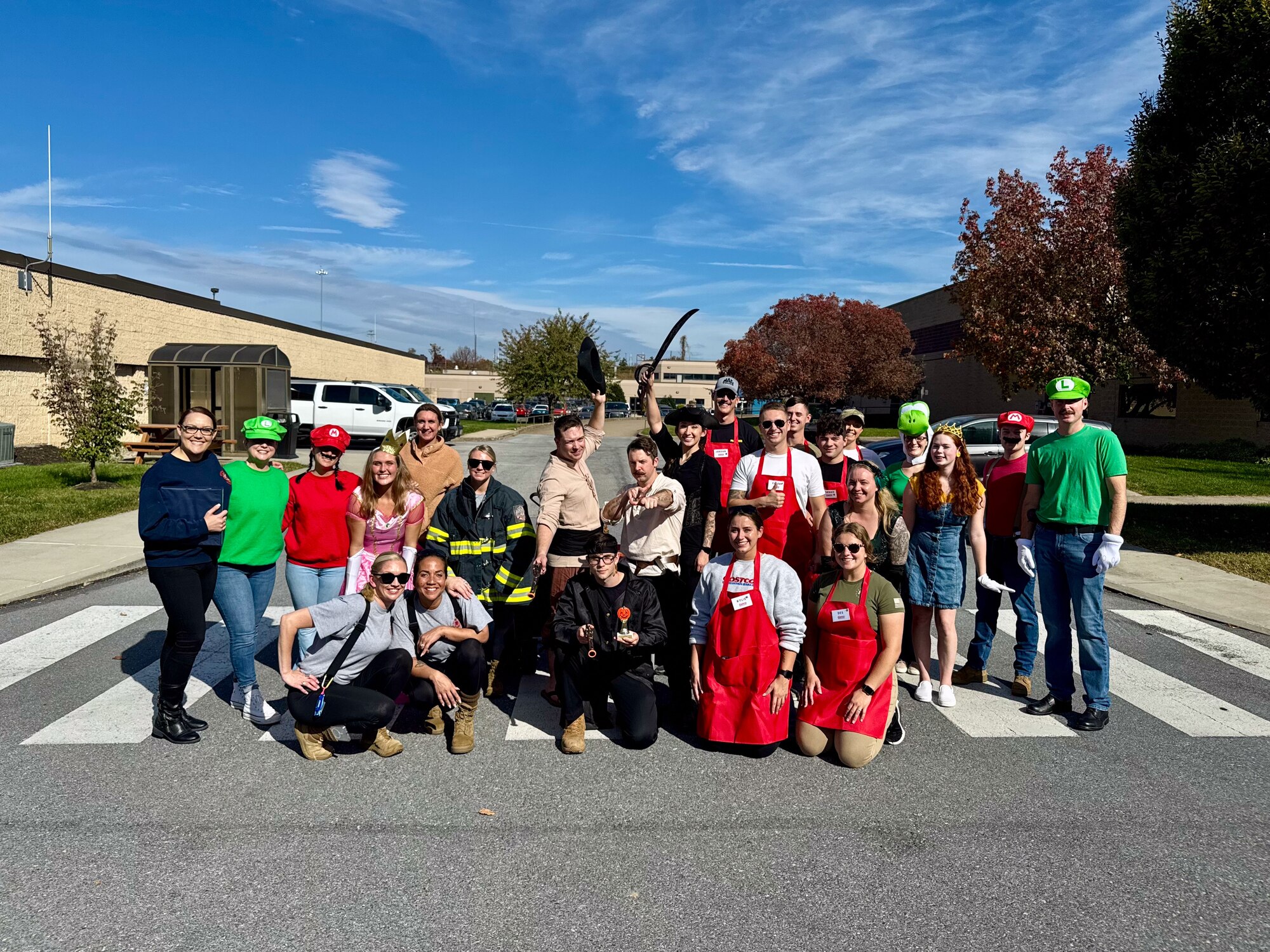 The 193rd Special Operations Wing's Family Readiness team hosted a trunk-or-treat decorating contest for all units on base at Middletown, Oct. 31, 2024.