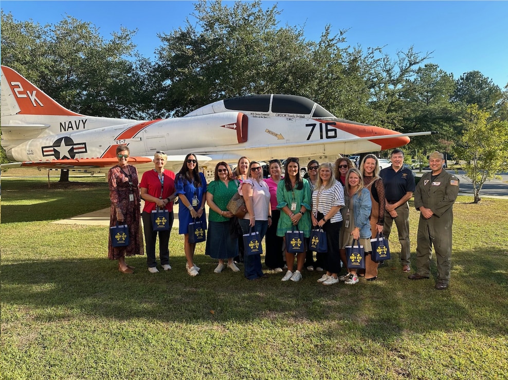 Local Counselors Visit NAS Meridian