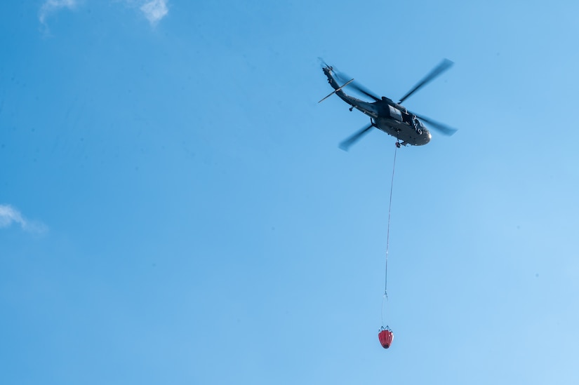 Connecticut National Guard Assists with Hawthorne Brush Fire