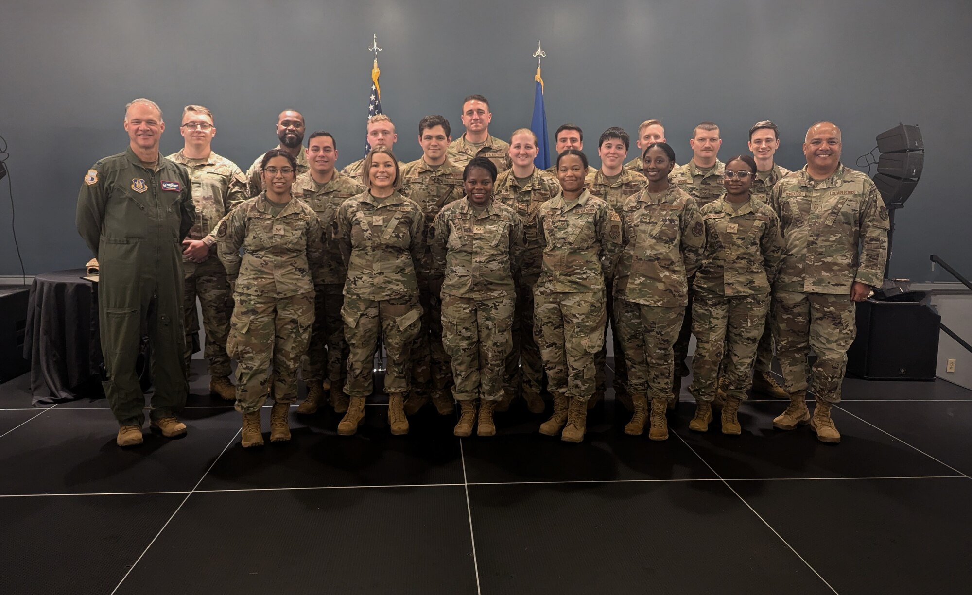 The 315th Airlift Wing Top 3 celebrated the Air Force’s newest noncommissioned officers and senior NCOs through an induction ceremony at Joint Base Charleston, South Carolina, Nov. 2, 2024. 

Over 140 combined Airmen from the 315 AW entered the NCO and SNCO ranks during the 2024 fiscal year and the ceremony highlighted the importance of their strength in leadership. Inductees transitioned from technical experts and first-line supervisors of their fields to operational leaders.