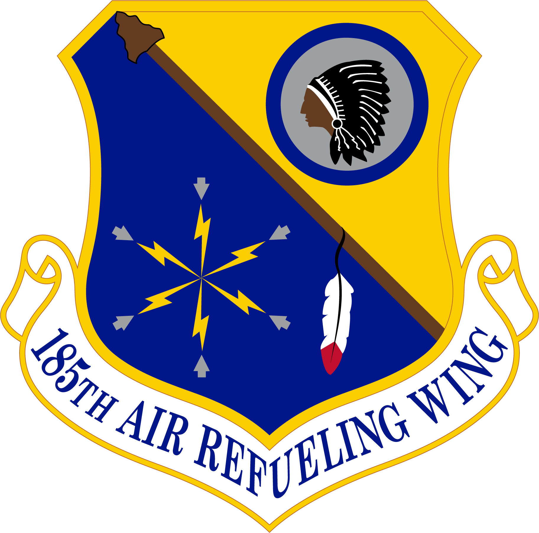 Air National Guard Wing/Group patches 1990