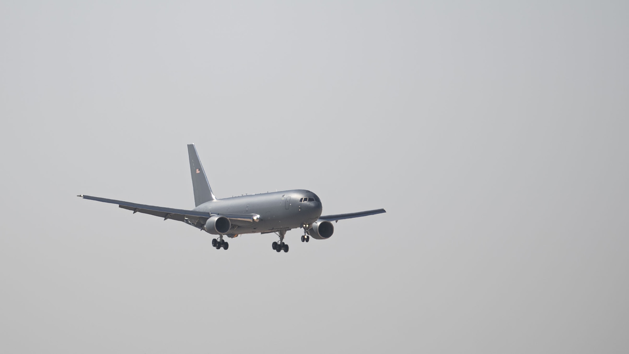 Aircraft flies