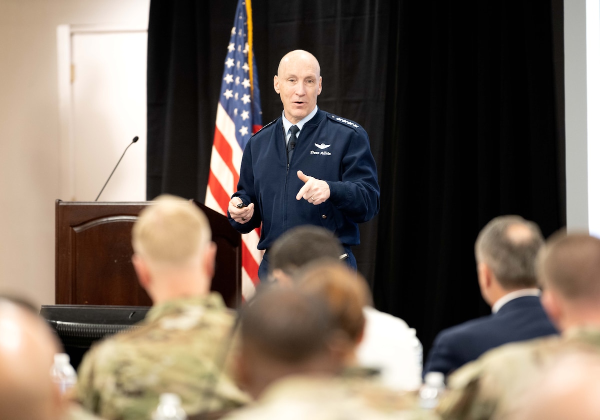 CSAF addresses the future of integrated capabilities at AFMC senior ...