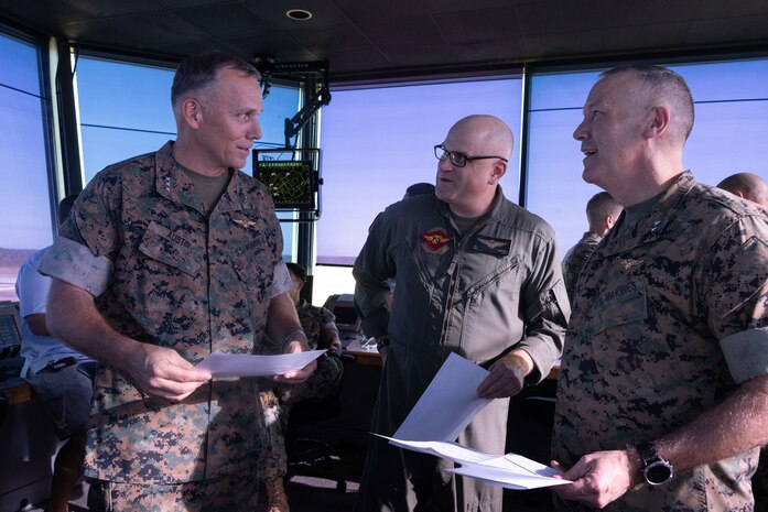 MCCDC CG, CD&I DC Tours MCAS Cherry Point