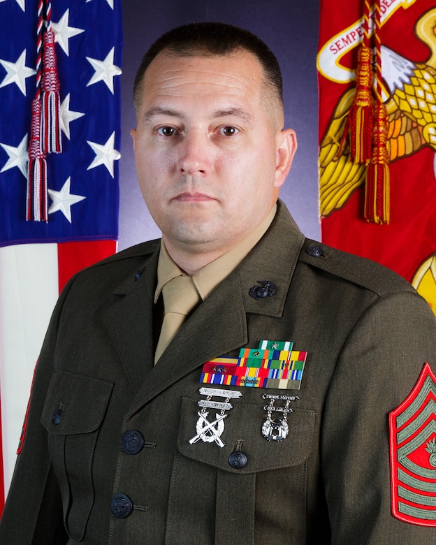 MGySgt Blagg Command Photo