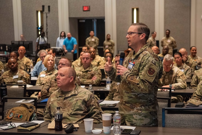 Colonel asking question