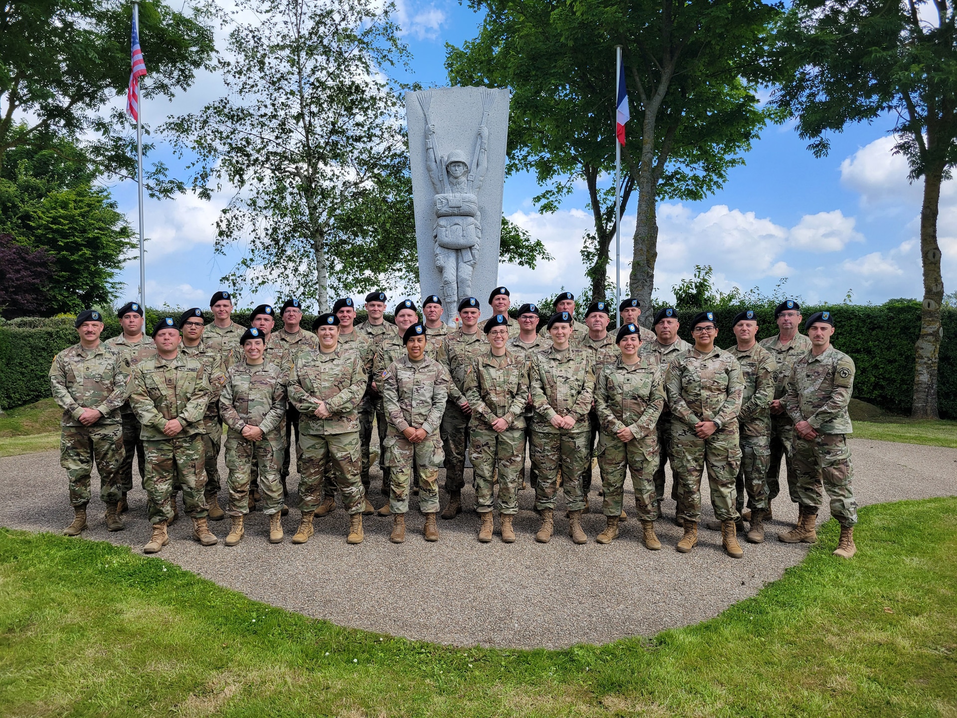 The performance of a lifetime: Army Reserve band plays at WWII site