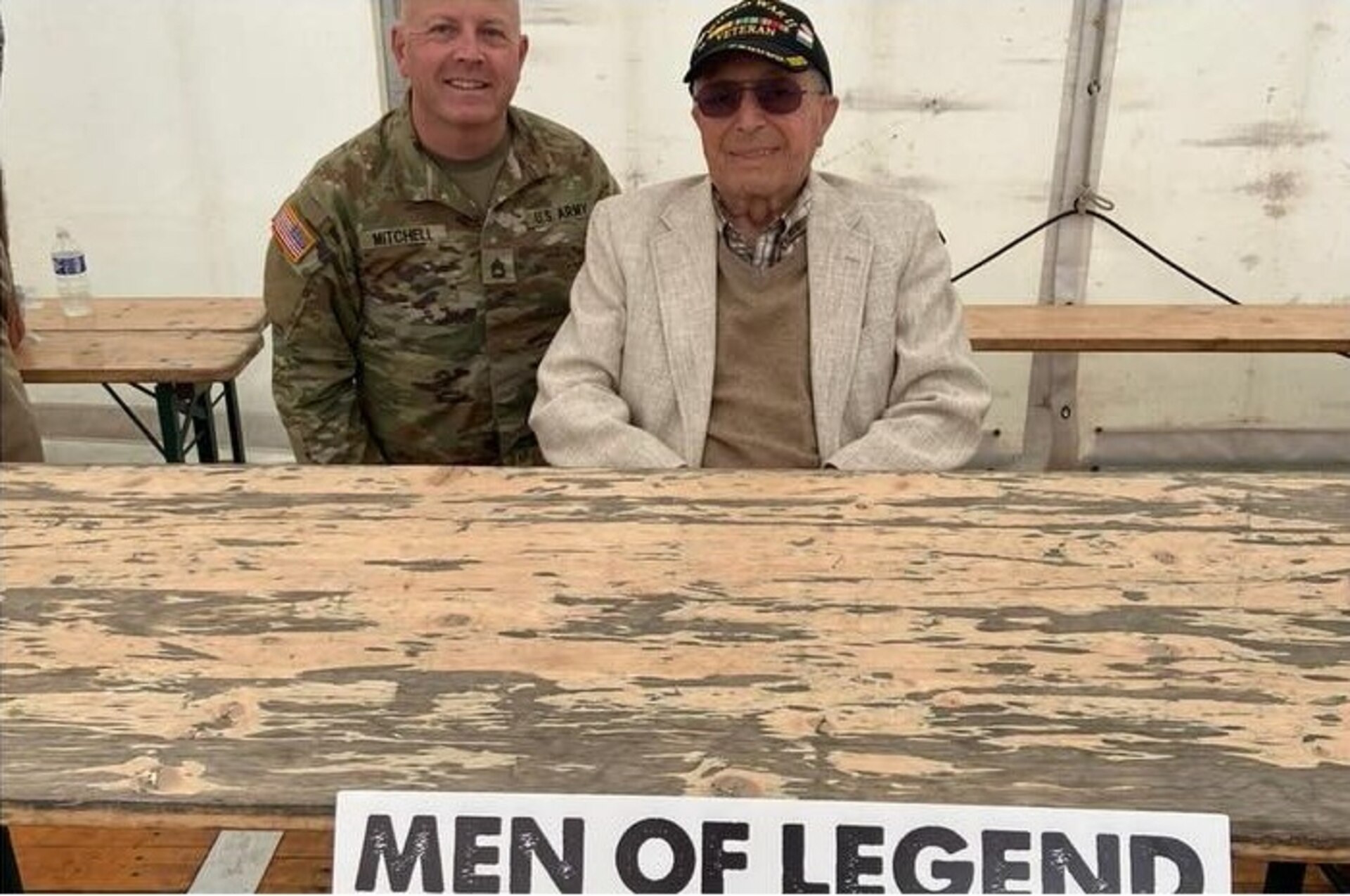 The performance of a lifetime: Army Reserve band plays at WWII site