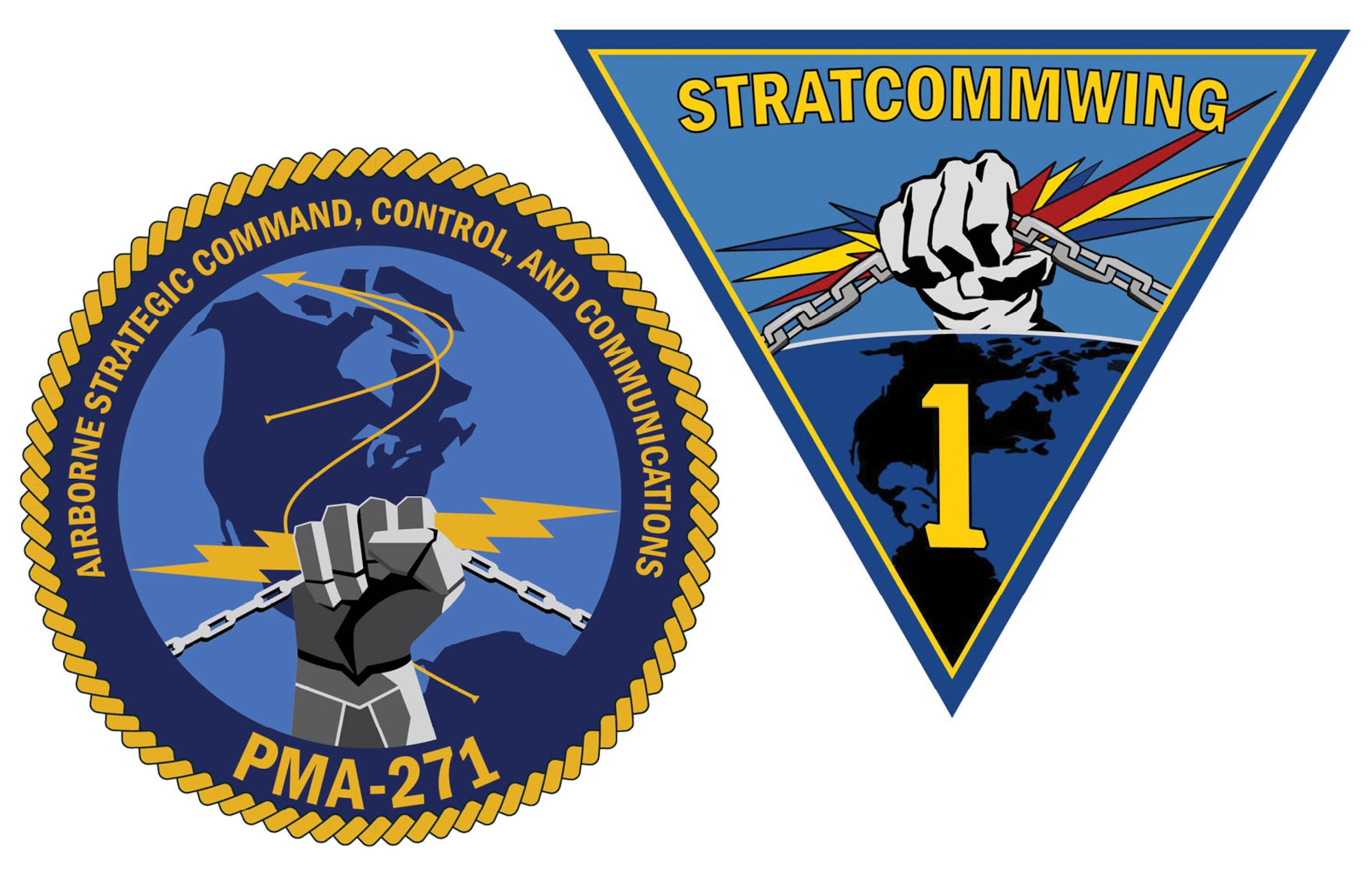 Two logos side by side